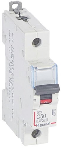 Выключатель автоматический Legrand DX3-E 10000 1п 50А C 16кА картинка